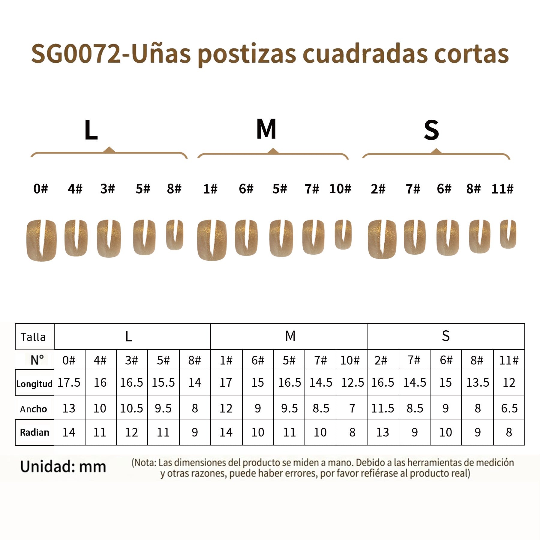 Uñas Press-On Artesanales Nude con Flores | Diseño Elegante con Perlas y Brillo | Set de 10 Piezas con Pegamento de Gelatina | Reutilizables Estilo Cuadrado