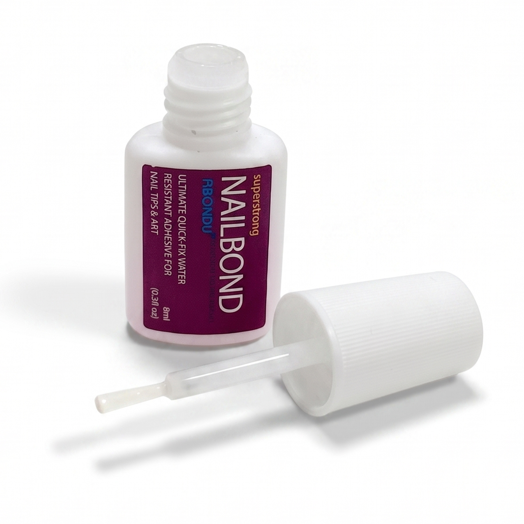 Pegamento para Uñas de Máxima Velocidad | Adhesivo Extra Fuerte para Uñas Press-On | Larga Duración y Boquilla de Precisión | Set de 2 Piezas x 1.5g