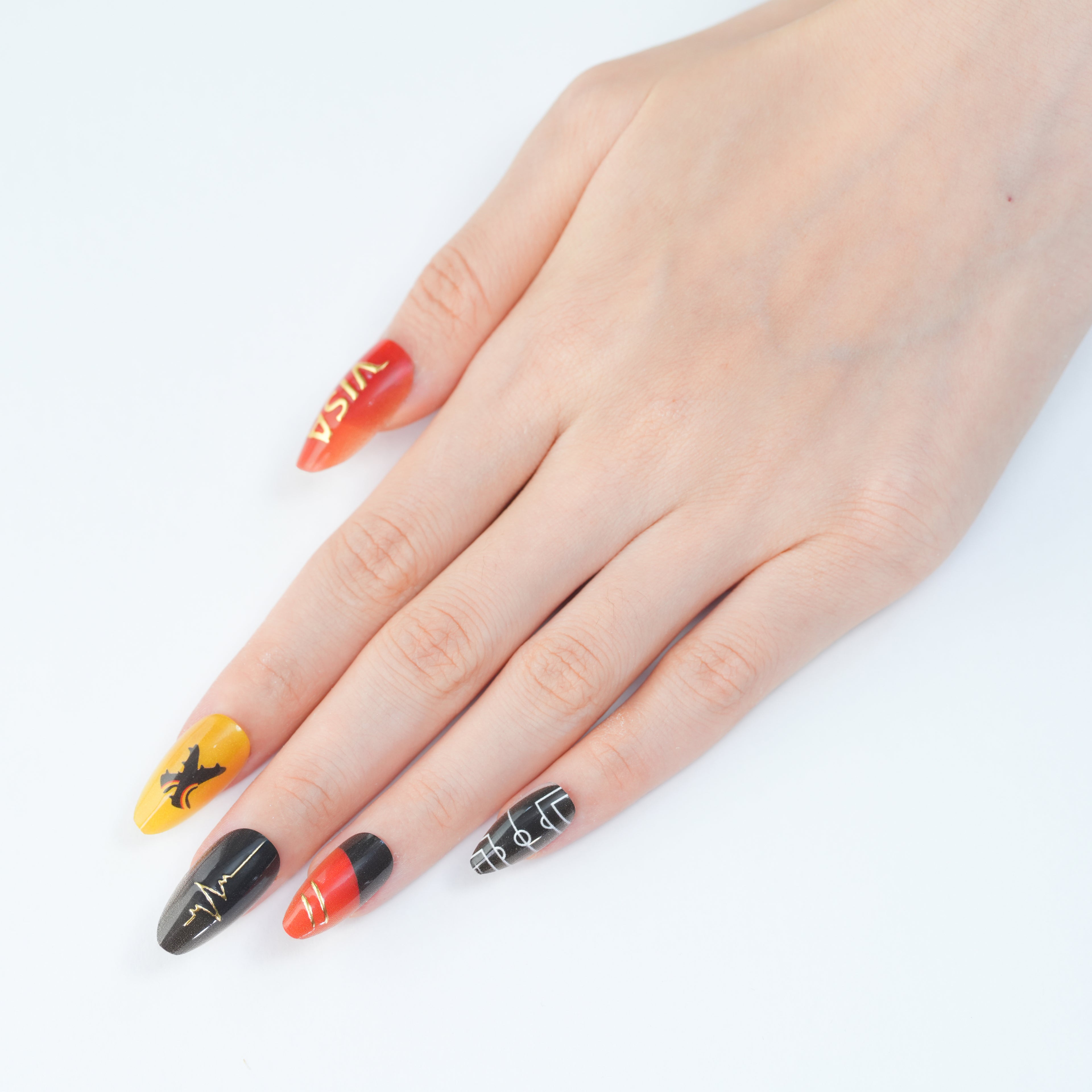 Uñas Press On artesanales del Mundial | Set de 24 piezas Reutilizables | Estilo Selección Bélgica Modelos | Producto para Fans del Fútbol